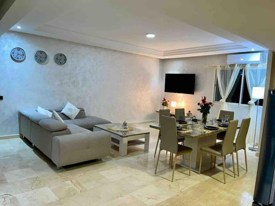Appartement Haut Standing 3 Chambres Avec Terasse Quartier Gueliz Hivernage A Marrakech I19 Marrákes Kültér fotó